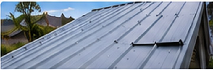 Illustrative metal roof panels